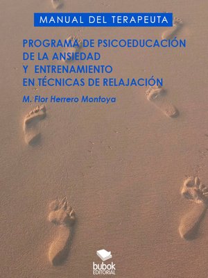 cover image of Programa de la psicoeducación de la ansiedad y entrenamiento en técnicas de relajación
